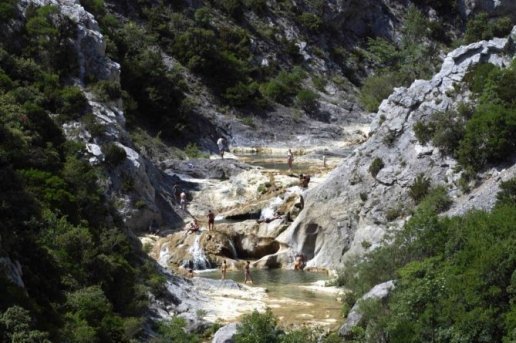 Les gorges de Galamus.